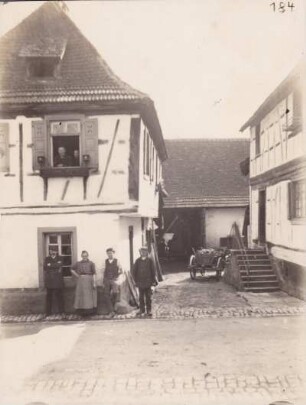 Bauernhof. Fachwerk