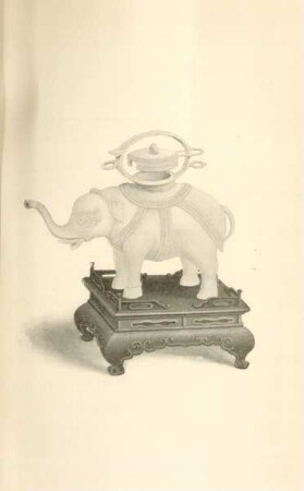 Sacrificail jar (copied from an old bronze) of white Ting-Yao