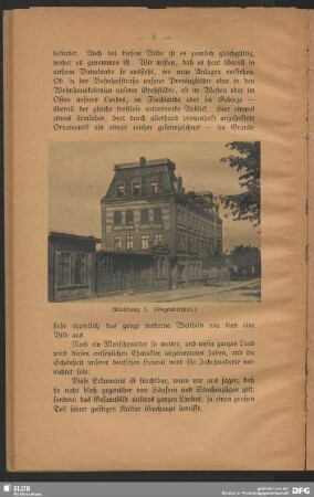 Ansicht eines Stadthauses