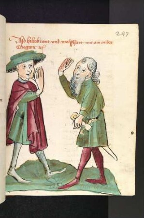 Streit Wolfharts und Hildebrands