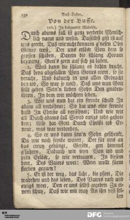 Buß-Lieder.