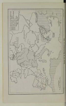 Europa und die Mittelmeerländer um 1250