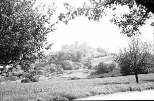Waldenburg: Blick auf die Burg