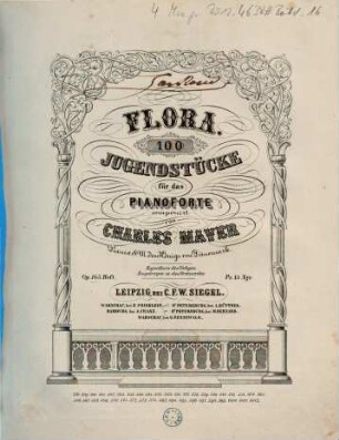 Flora : 100 Jugendstücke für das Pianoforte ; op. 165, 21. No. 55-56