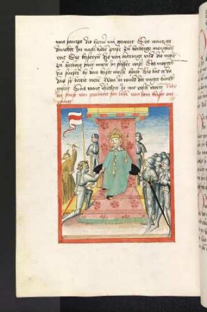 Lohengrin erhält sein Lehen vom Kaiser