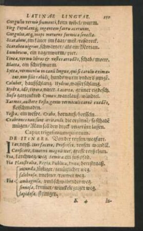 Caput trigesimumquintum. De Itinere.
