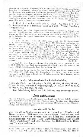 Stets willkommen