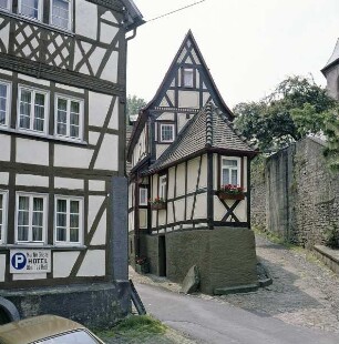 Bad Orb. Kirchgasse. Kleinstes Haus