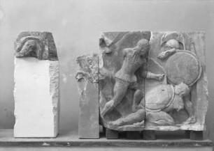 Nordfries: Gigantomachie (Teilstück)
