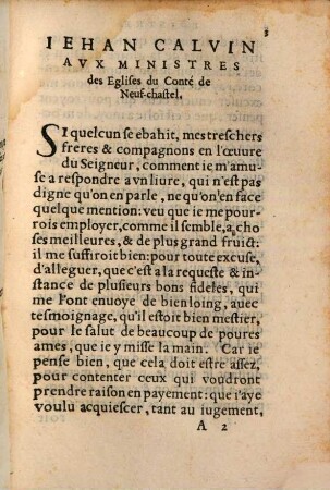 Brieve instruction pour armer tous bons fideles contre les erreurs de la Secte comune des Anabatistas