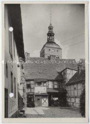 Pyritz, Alter Winkel, Turm St. Mauritius