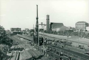 U-Bahn Beim Strohhause, Hamburg, 1960-1962