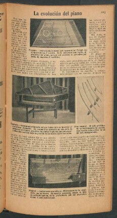 La evolución del piano