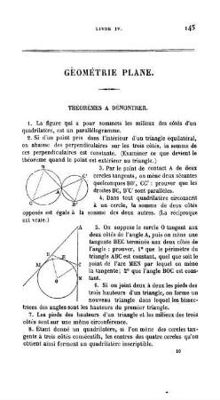 Géométrie Plane.