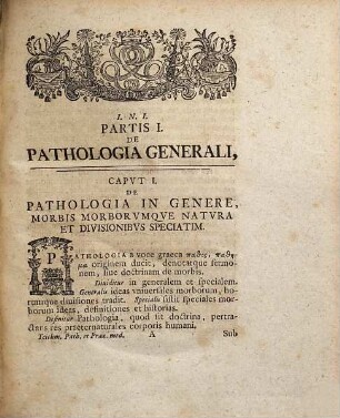 Hermanni Frider. Teichmeyeri Institutiones medicinae pathologicae et practicae : in usum auditorum conscriptae