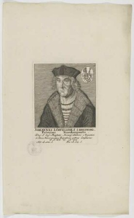 Bildnis des Johannes Löffelholz à Kolberg