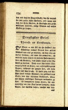 Dreysigster Brief. - Neun und dreysigster Brief.