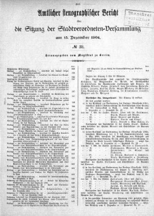 No. 39, 15.12.1904