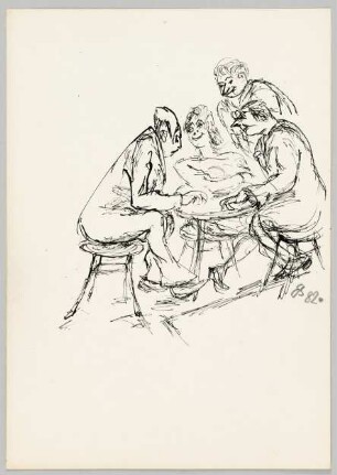 Gespräch am Tisch