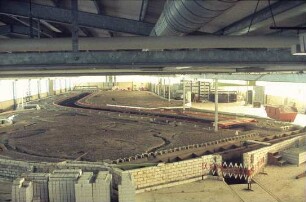 Hydraulisches Modell des Rheins