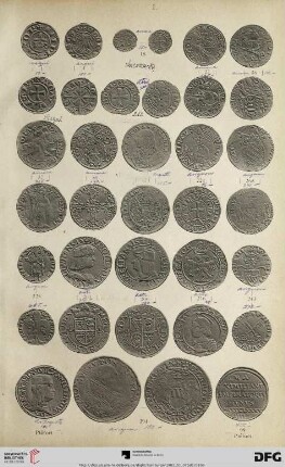Tafel I-XI