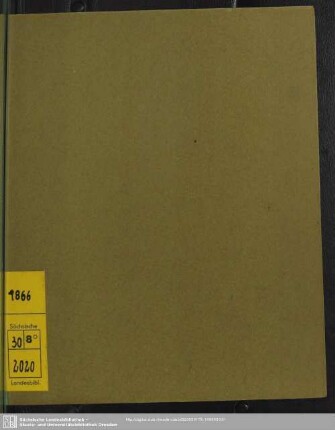 1866: Königl.-Sächs. concess. Pirna'scher Volks- und Wirthschafts-Kalender