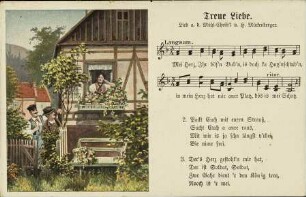 Treue Liebe: Mei Herz, Ihr bös'n Bub'n [...]