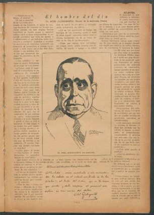 El hombre del día : Dr. Abel Zubizarreta, director de la Asistencia Pública
