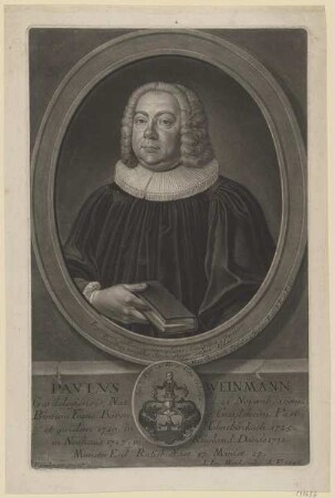 Bildnis des Pavlvs Weinmann