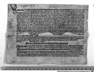 Forma confessionalis et absolutionis pro tuitione orthodoxae fidei contra Turcos. 1490