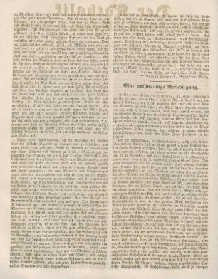 102-103 Eine nothwendige Berichtigung