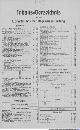 Allgemeine Zeitung. Jg. 118. 1915 = 349,2