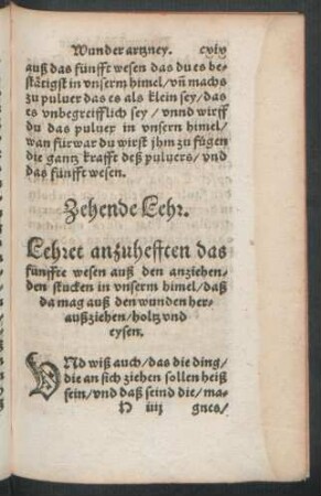 Zehende Lehr.