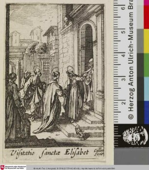 [Elisabeth begegnet Maria; Elle visite sainte Elisabeth]