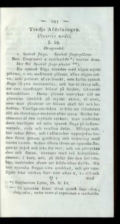 Tredje Afdelningen.
