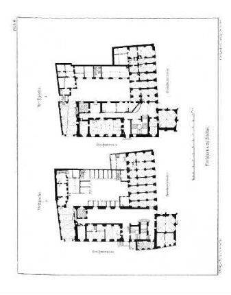 Tafel: Blatt III. Rathhaus zu Berlin