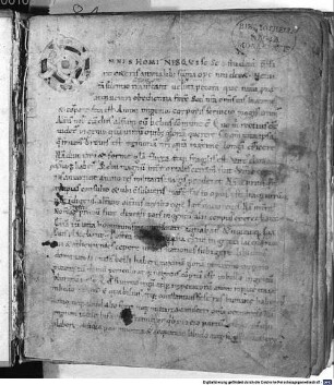 Salustii Crispi bellum Catilinae, Jugurtinum bellum. Horatii carminum libri IV - BSB Clm 14685