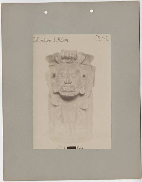 "Antiquities from San Salvador. Collection L. Adam."