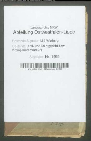 Erblasser: Sprick, Franz: