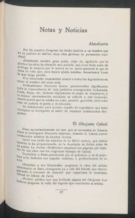 El dibujante Cabral
