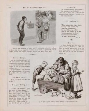 "Aus der Sommerfrische" "Die gute Medizin"