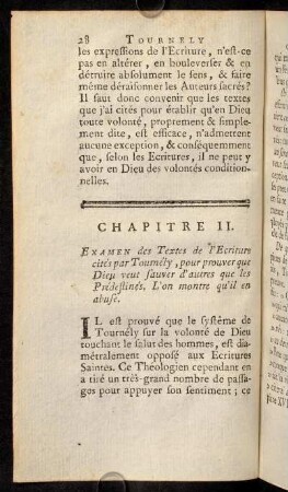 28-85, Chapitre II.