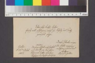 Einträge Bl. 21 - 27