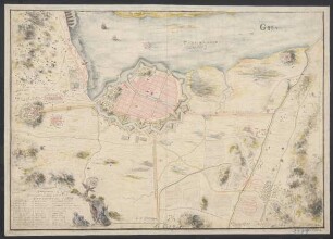 Grund Riss der Fortification u. Situation Gothenburg