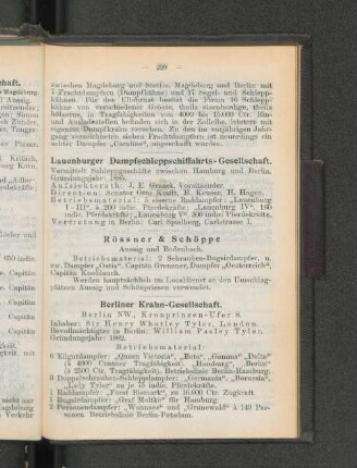 Lauenburger Dampfschifffahrts-Gesellschaft.