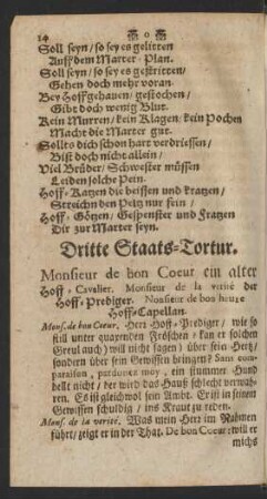 Dritte Staats-Tortur.
