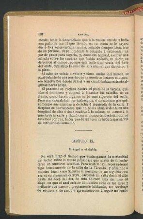 Capítulo IX. - El ángel y el diablo.