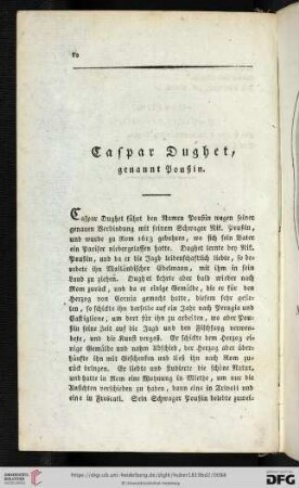 Caspar Dughet, genannt Poußin