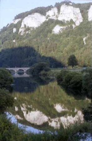 Thiergarten: Donautal mit Kalkfelsengruppe