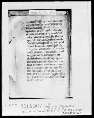 Epistolar — Initiale I(N diebus), Folio 12verso